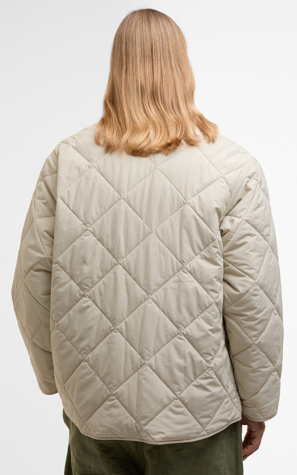 Barbour x Kaptain Sunshine Quilted Liner Clay