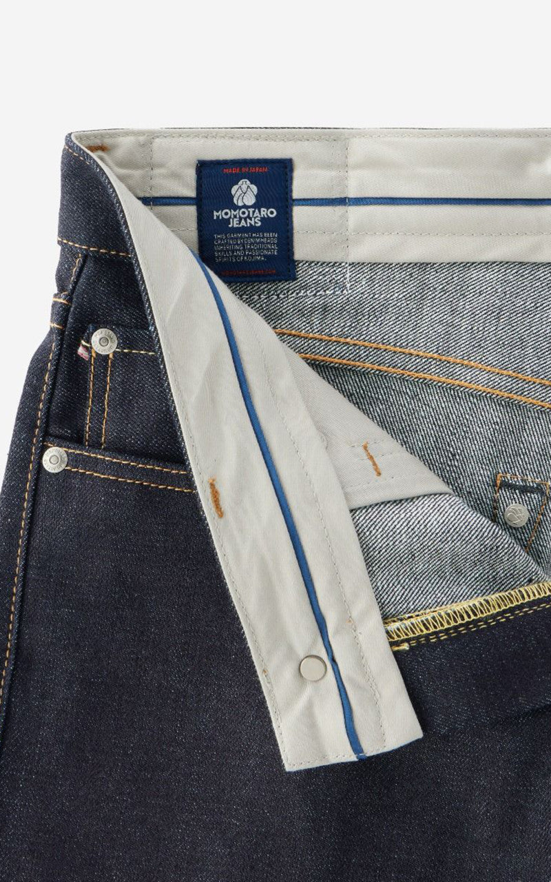 Momotaro Jeans MMJB0400 Classic Wide Denim Indigo 14.7oz