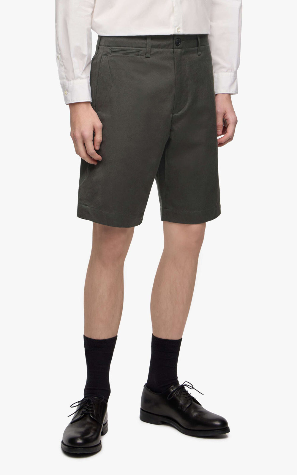 MOMOTARO JEANS MMSP6001 Fabric Dye Westpoint Slim Short Light Black
