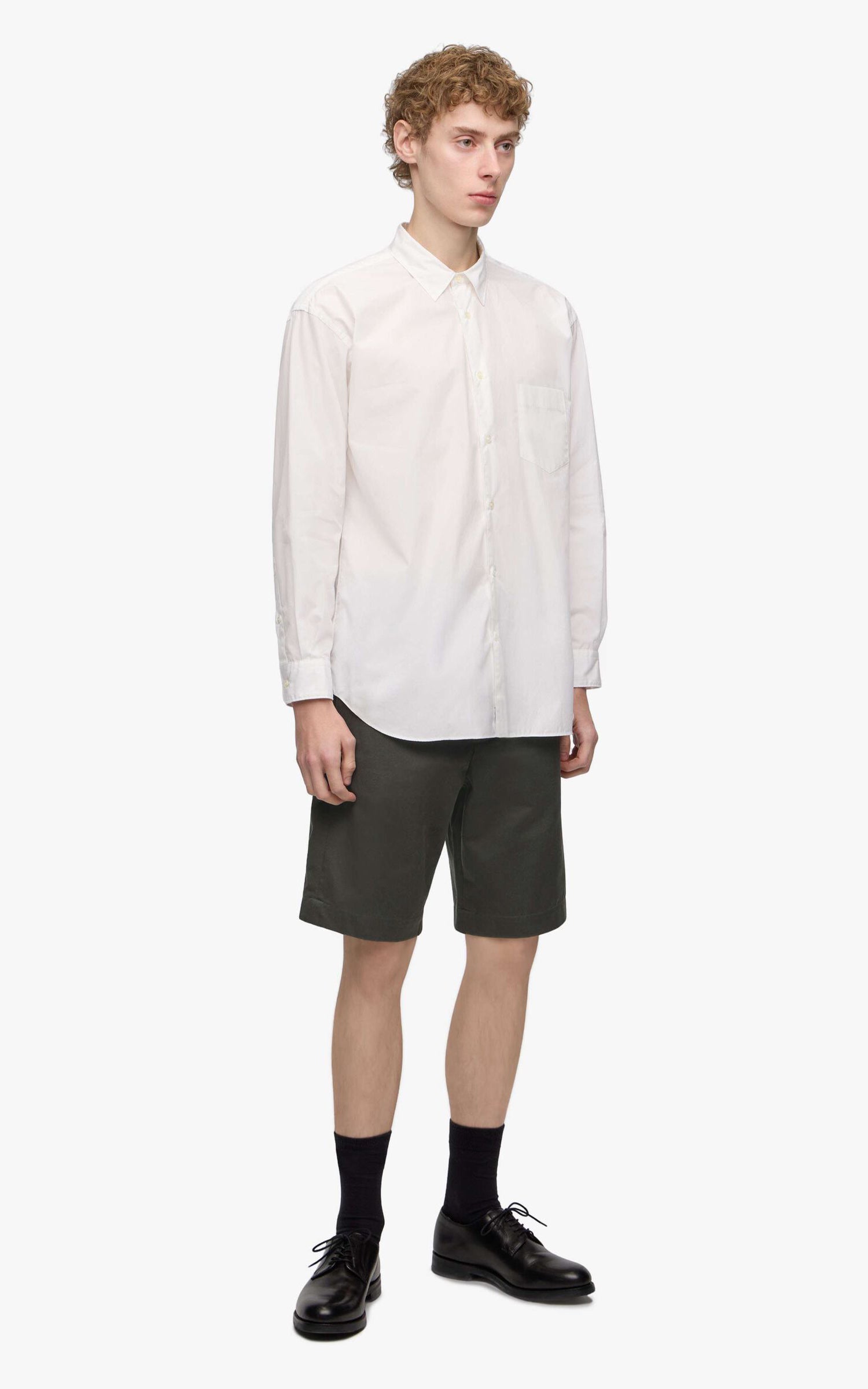 MOMOTARO JEANS MMSP6001 Fabric Dye Westpoint Slim Short Light Black