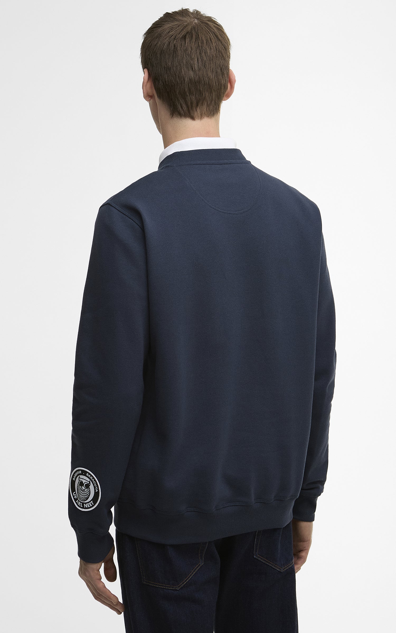 Barbour x Baracuta Sweatshirt Northern Navy