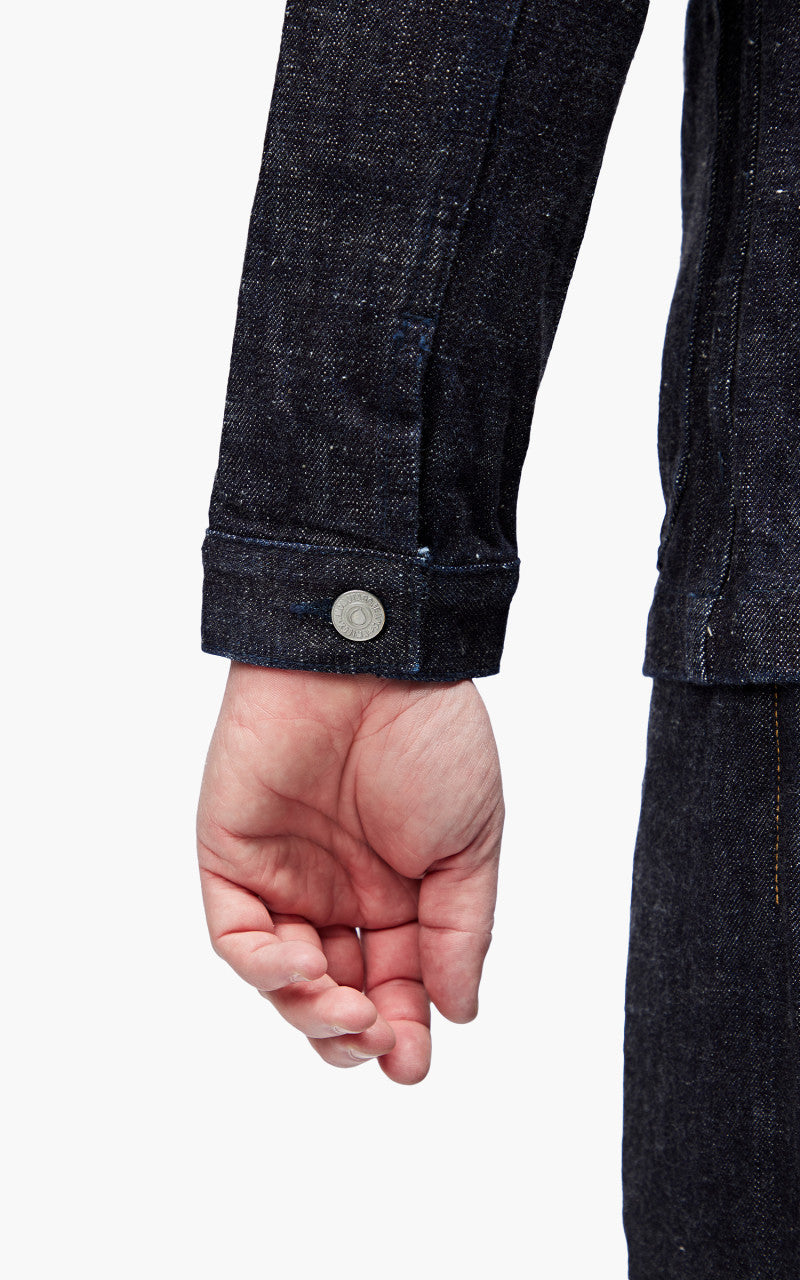 Momotaro Jeans 03-087 Denim Coverall Jacket Indigo 16oz