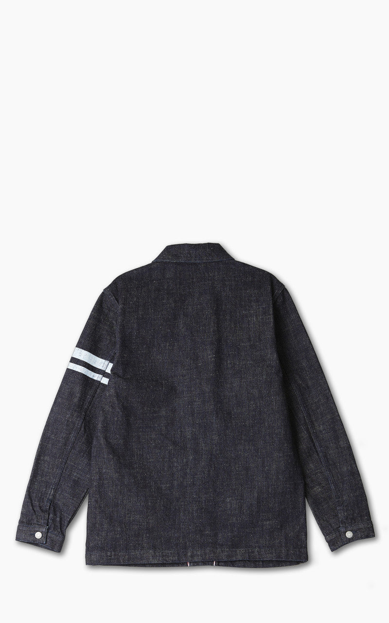 Momotaro Jeans 03-087 Denim Coverall Jacket Indigo 16oz