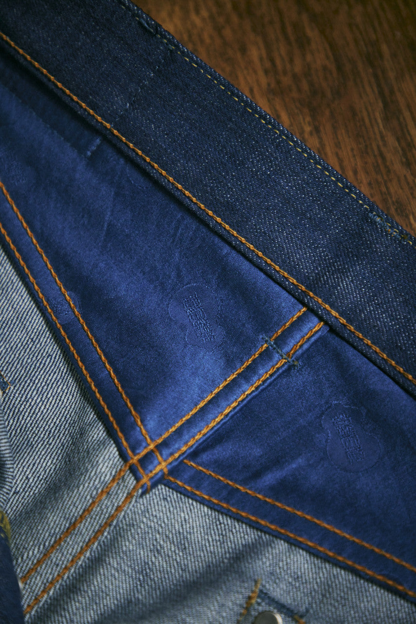 Momotaro Jeans 0405-AI Ultimate Natural Indigo Denim 13.5oz