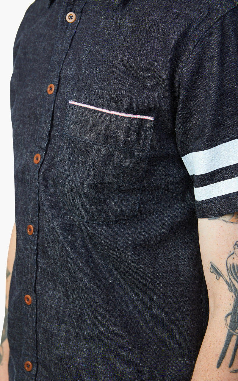 Momotaro Jeans 06-112 Selvedge Shirt Indigo 8oz