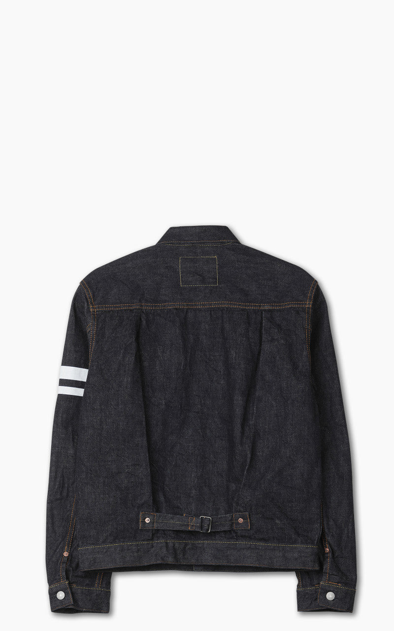 Momotaro Jeans 1105SP Type 1 Denim Jacket Rinsed Indigo 15.7oz