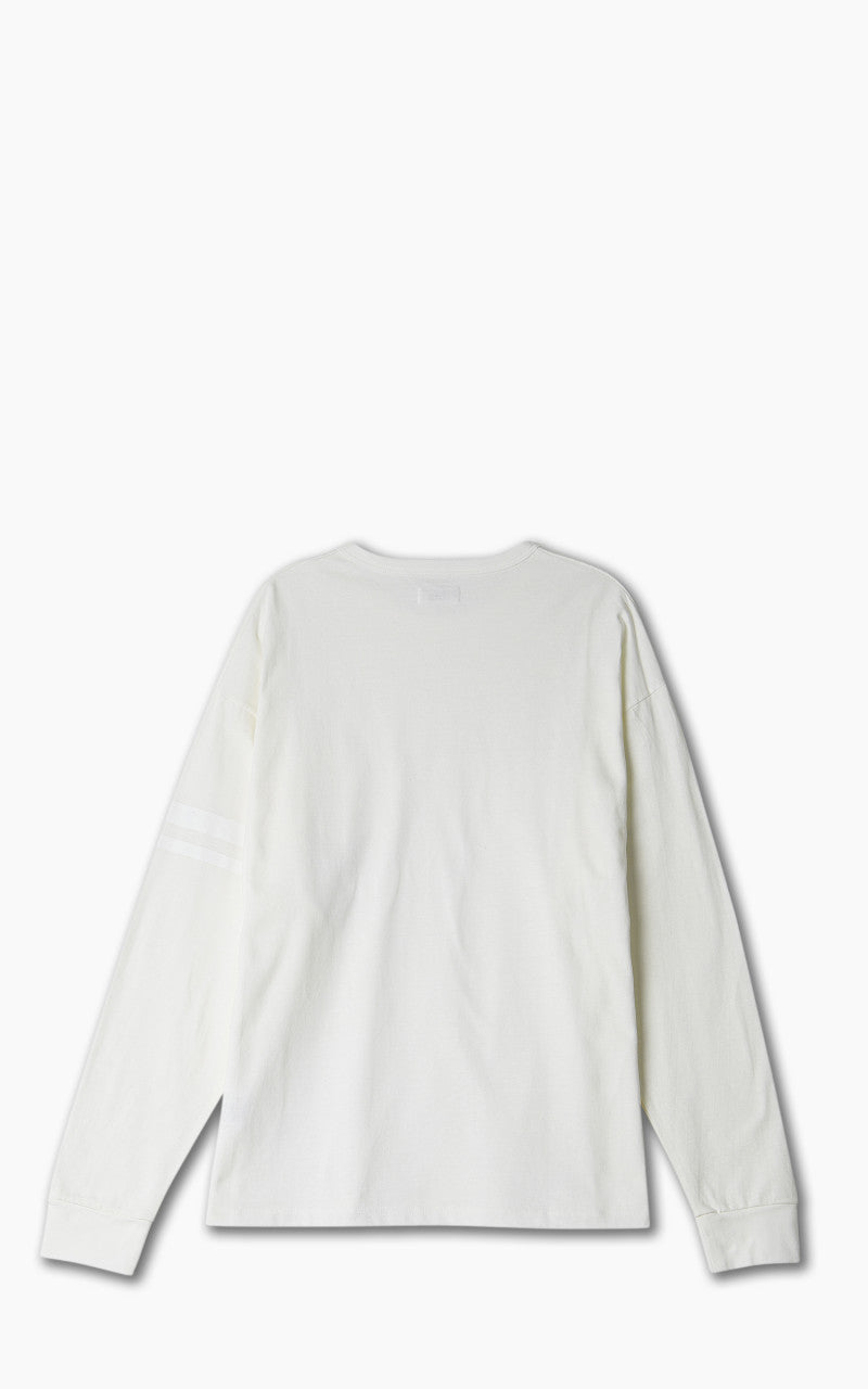 Momotaro Jeans MTS1010M31 Oversized Longsleeve T-Shirt White
