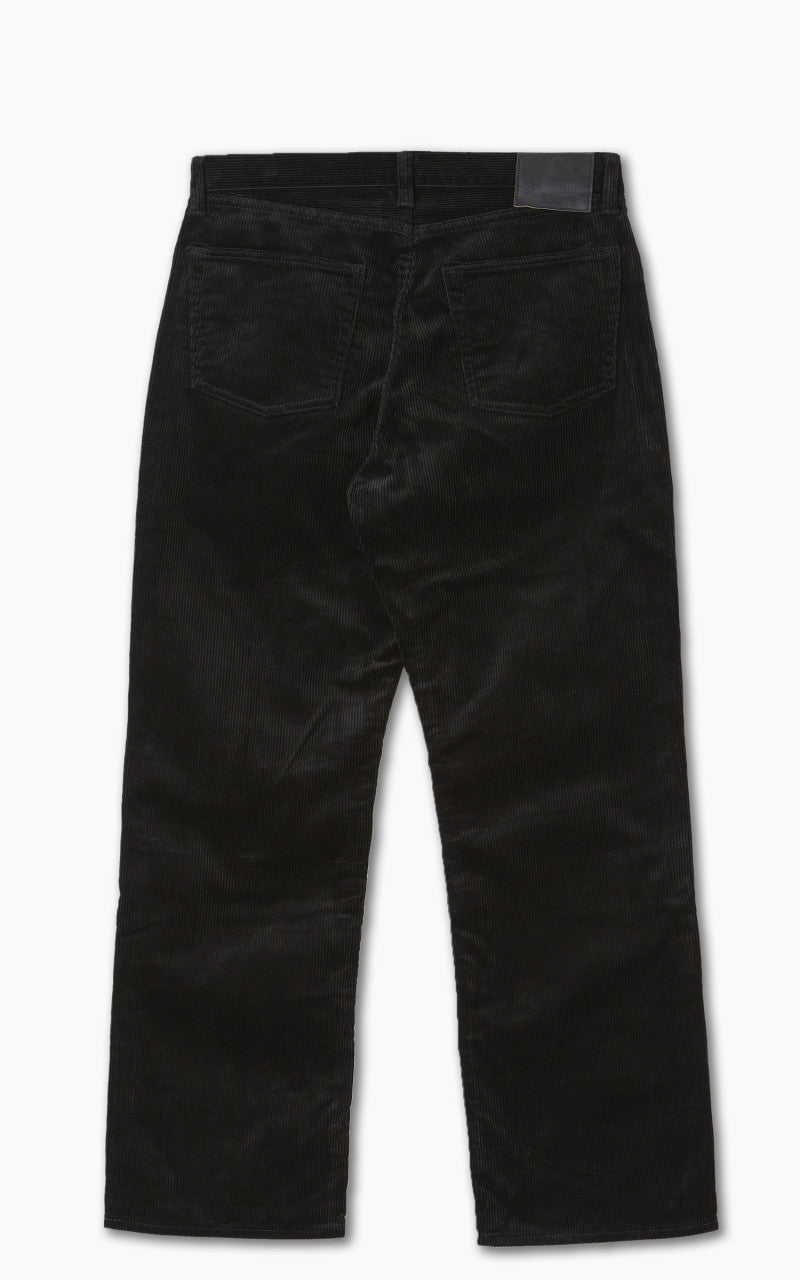 Momotaro Jeans Corduroy Wide Pants Black