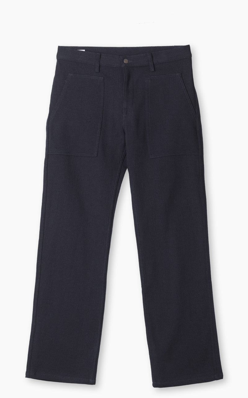 Momotaro Jeans MXPT1006 Dobby Wide Bakerpants Indigo