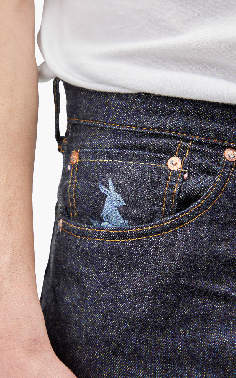 Momotaro Jeans U0106SPZ Year Of The Rabbit Selvedge Jeans GTB 13oz