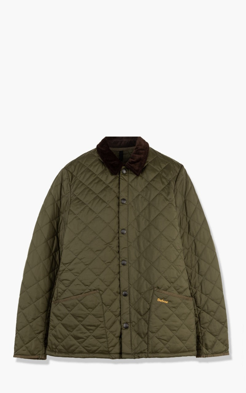 Barbour Quilted Jacket Heritage Liddesdale Olive