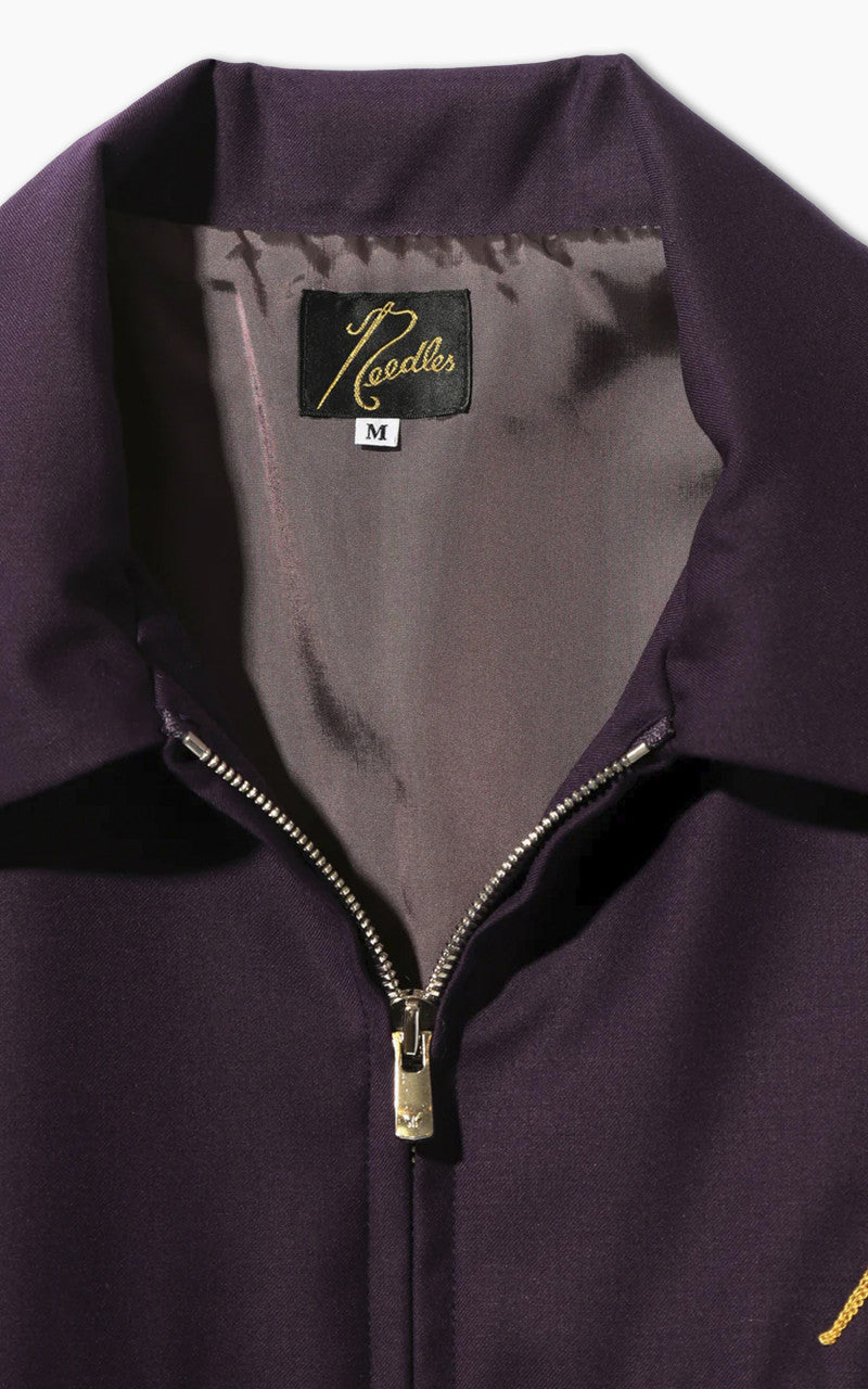 Needles Sport Jacket PE/W Gabardine Purple