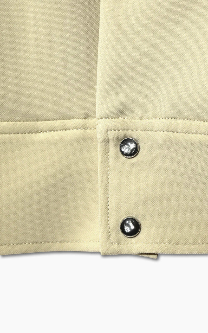 Needles Piping Cowboy Jacket PE/PU Double Cloth Beige
