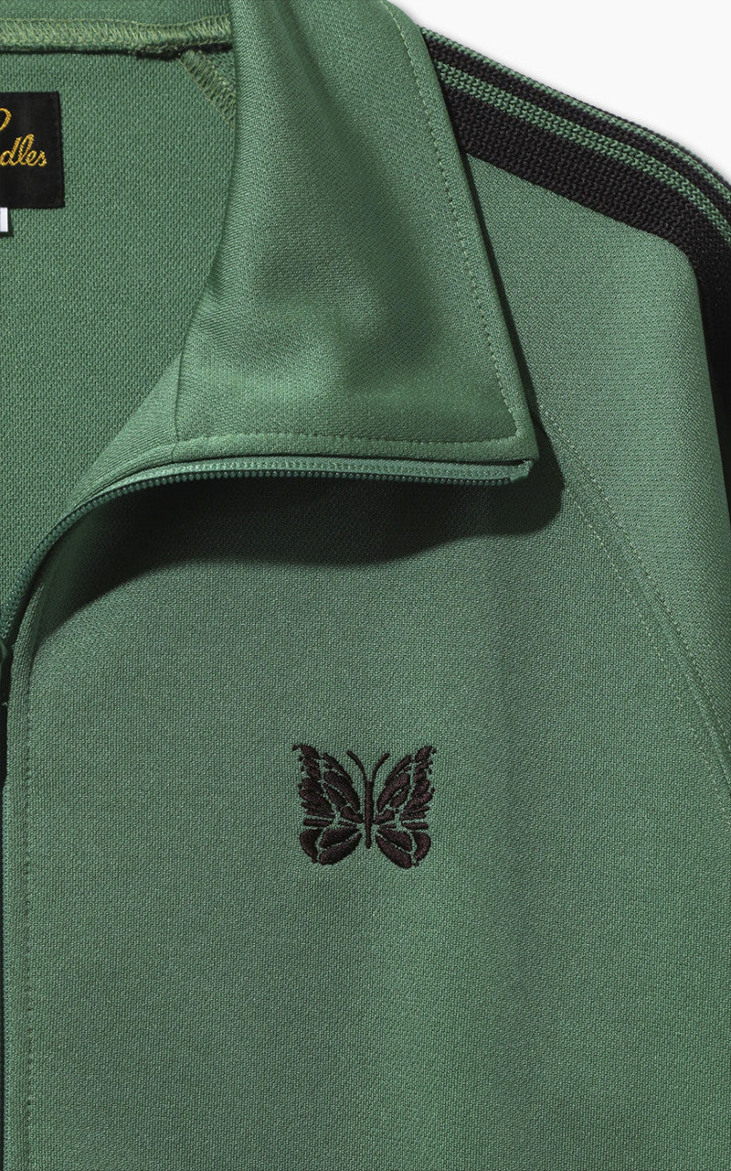 Needles Track Jacket Poly Smooth Emerald
