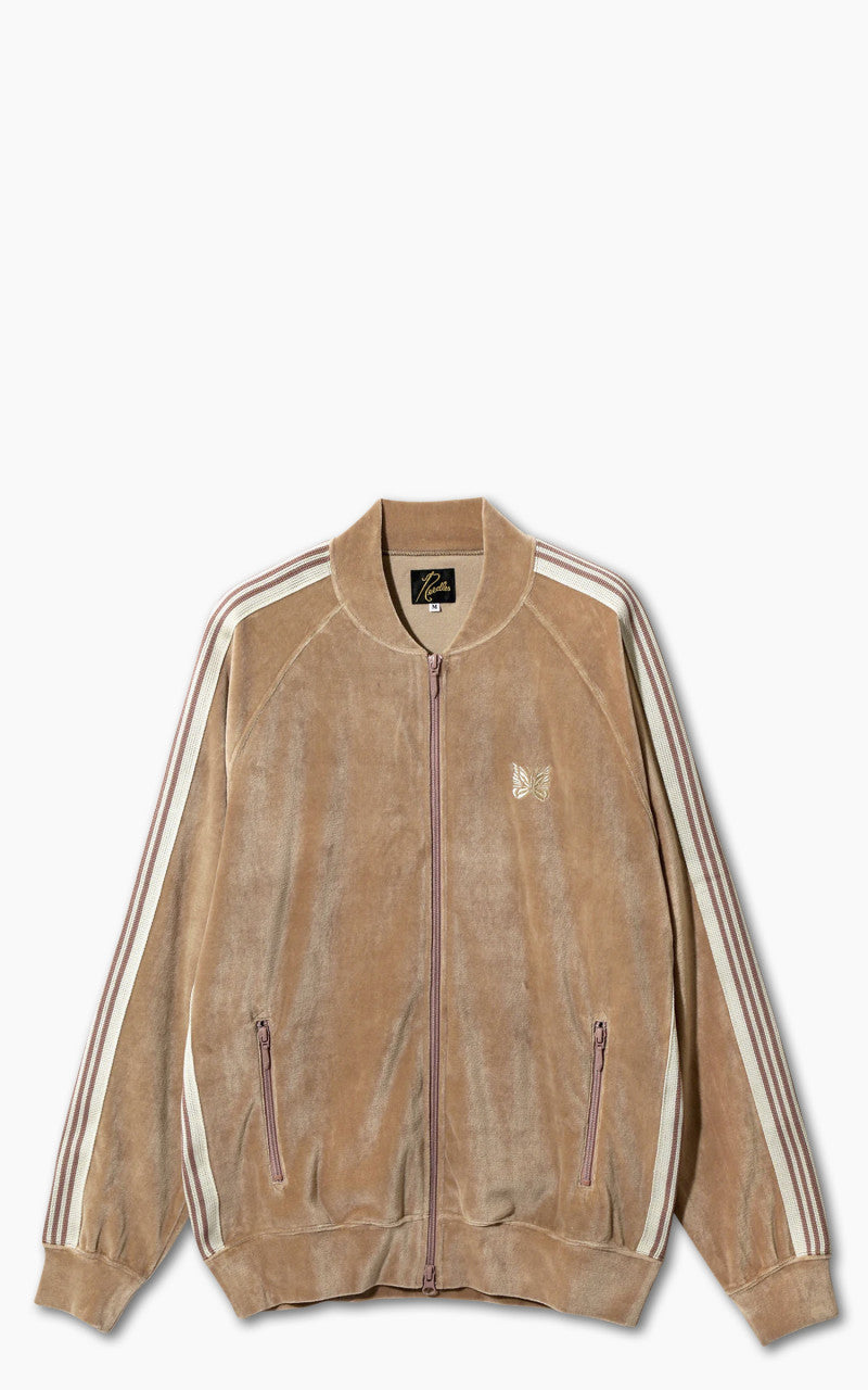 Needles R.C. Track Jacket C/PE Velour Old Rose