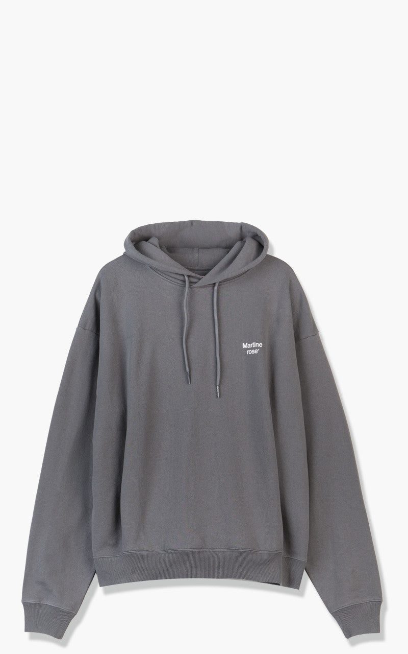 Martine Rose Knitted Classic Hoodie Grey