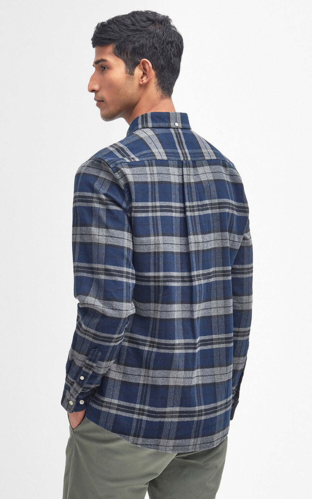 Barbour Betsom Tailored Shirt Grey Marl