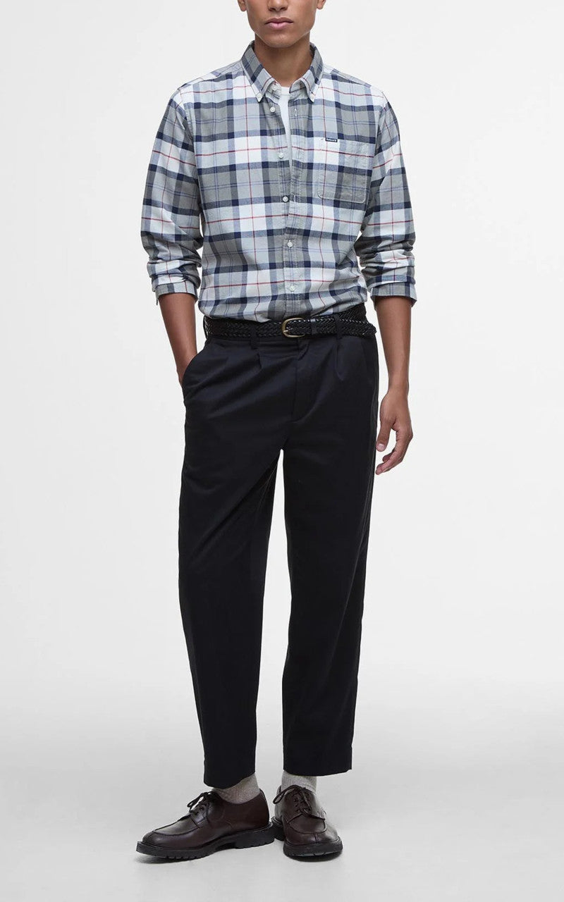 Barbour Lewis Shirt Bleached Pine Tartan
