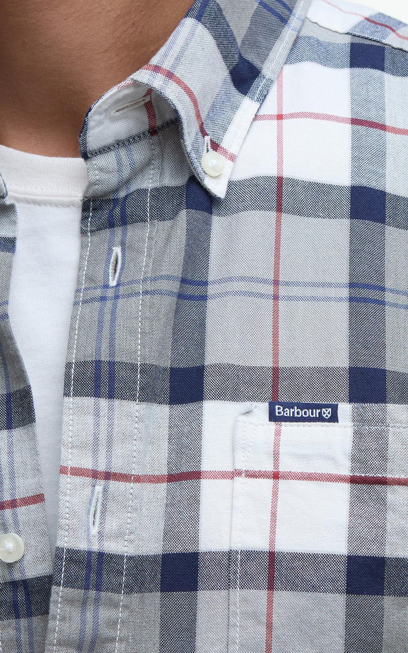 Barbour Lewis Shirt Bleached Pine Tartan