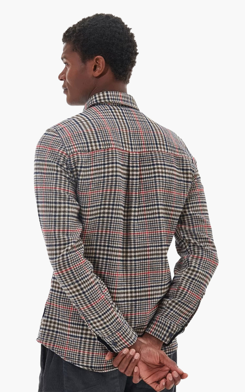 Barbour Hillside Tailored Shirt Stone