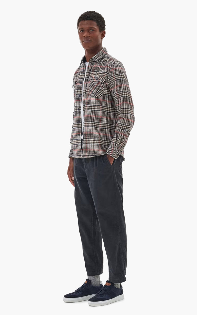 Barbour Hillside Tailored Shirt Stone