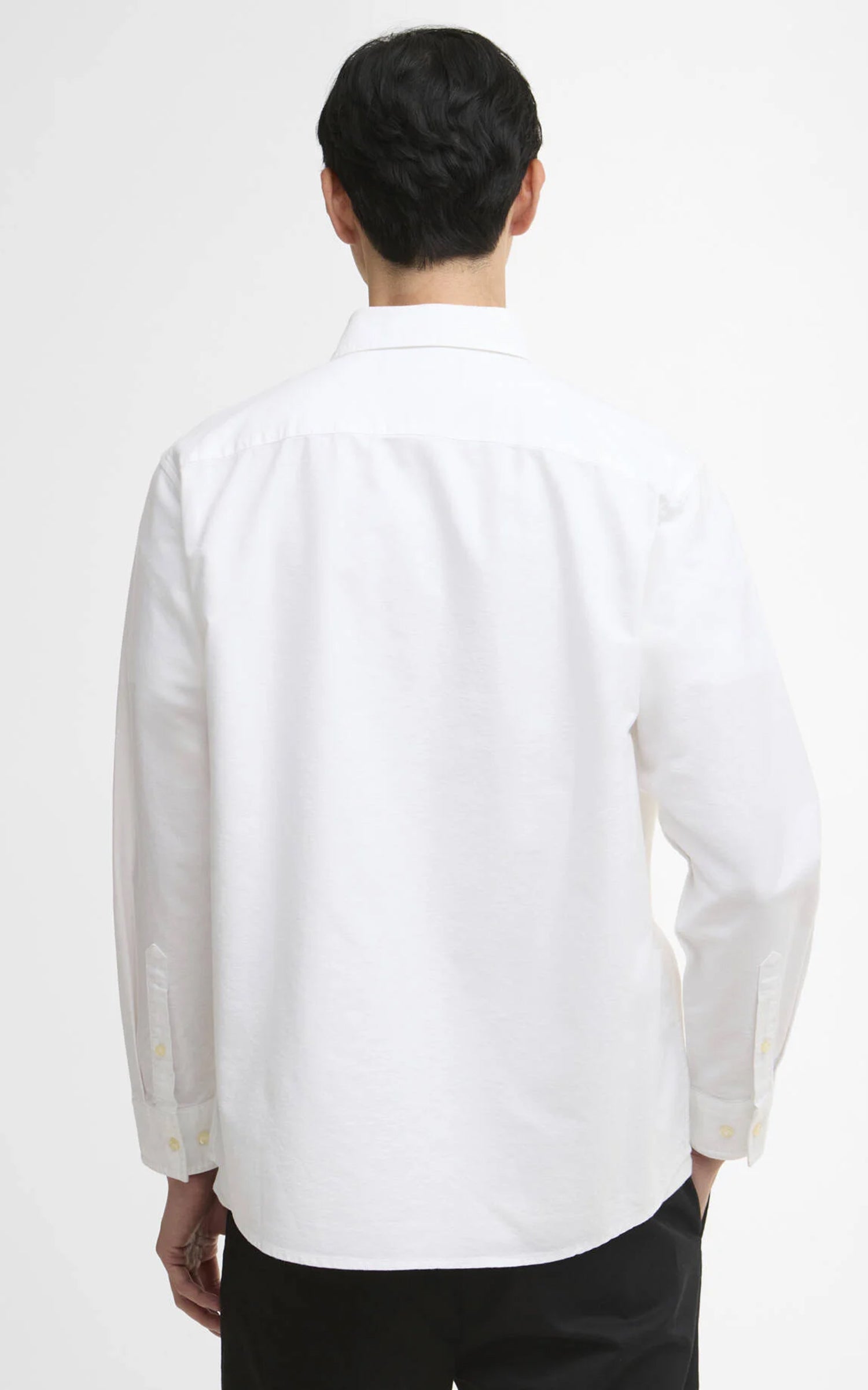 Barbour Arnham Oversized Oxford Jungle Shirt White