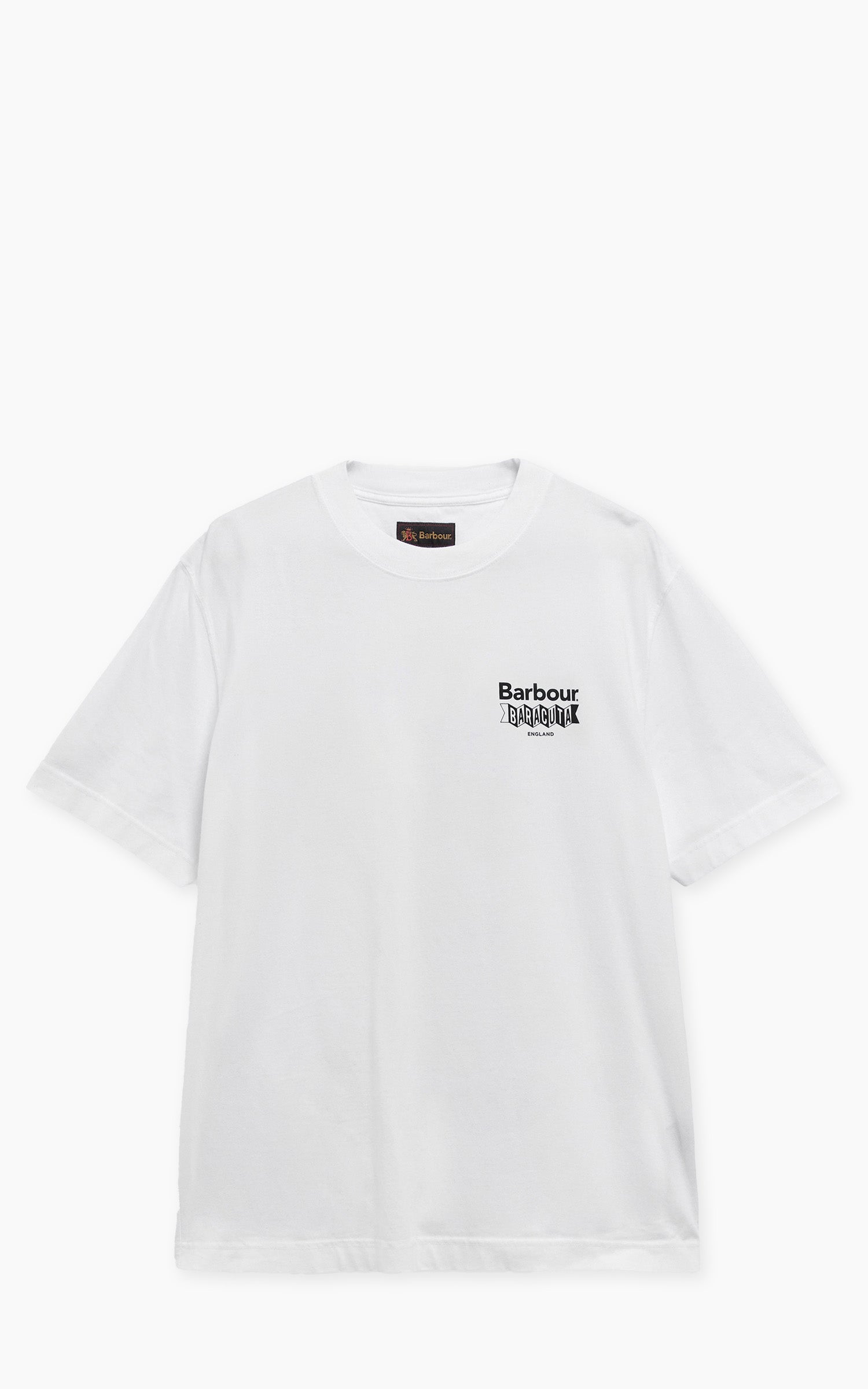 Barbour x Baracuta T-Shirt All Nighter Oversized White