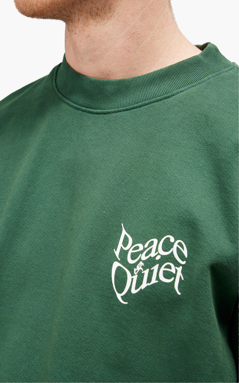 Museum of Peace & Quiet Warped Crewneck Forest