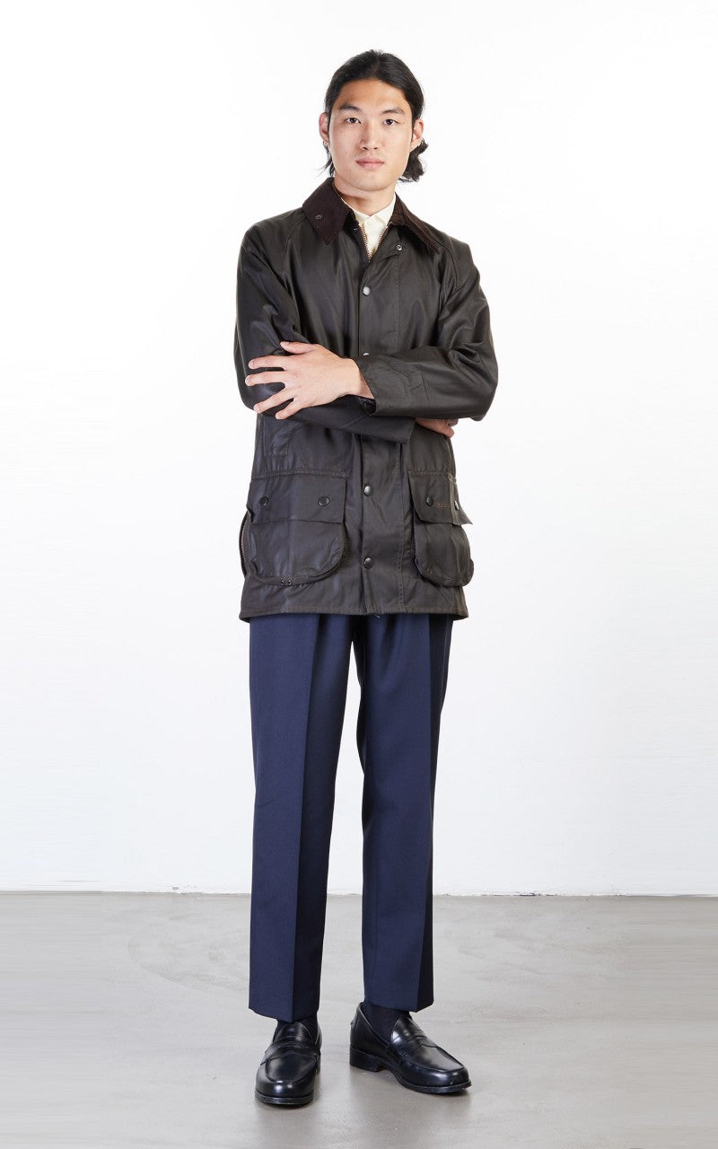 Barbour Beaufort Wax Jacket Olive