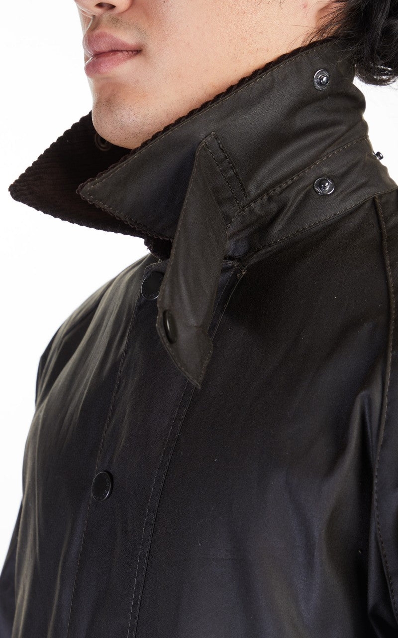 Barbour Beaufort Wax Jacket Olive