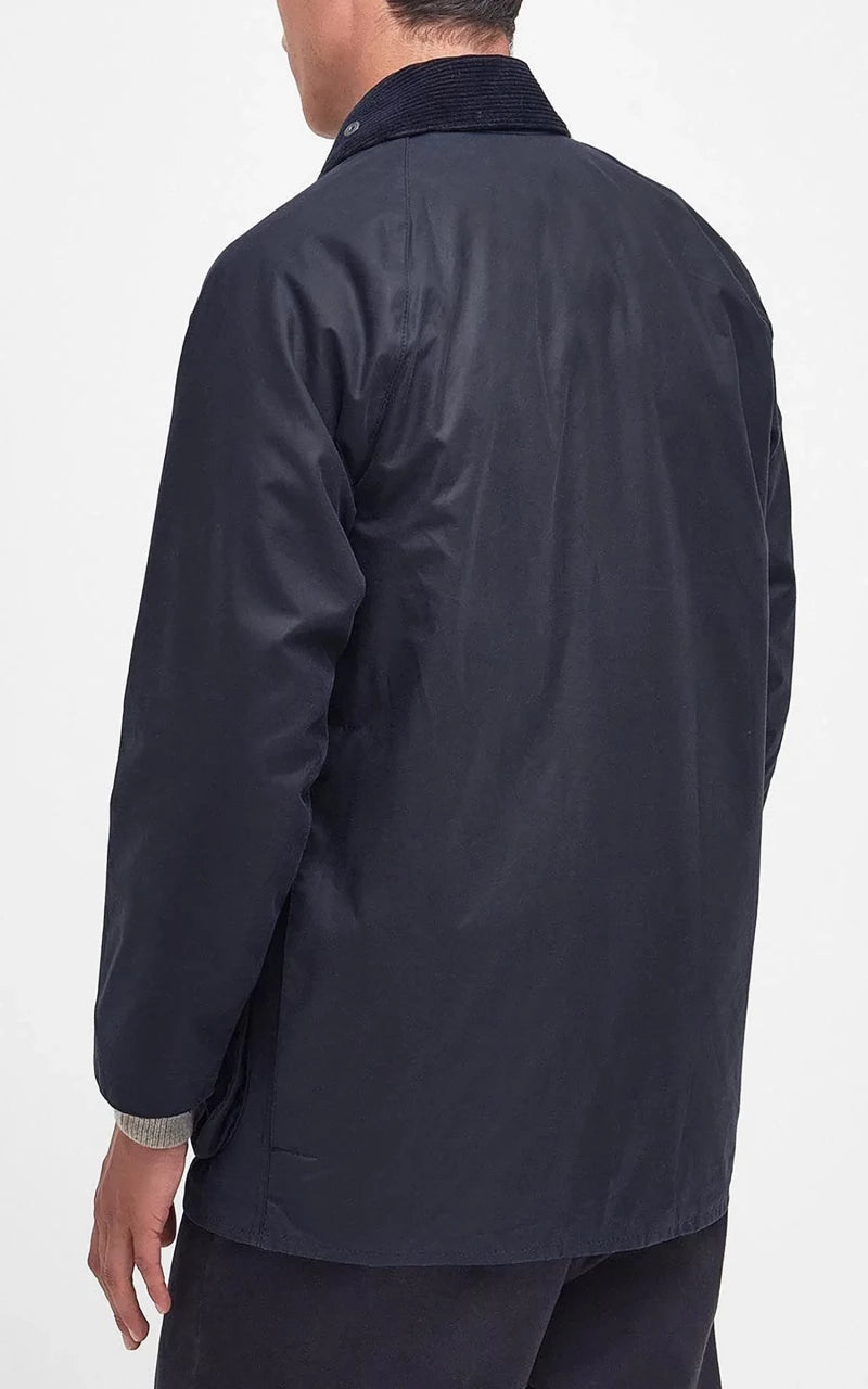Barbour Beaufort Wax Jacket Navy