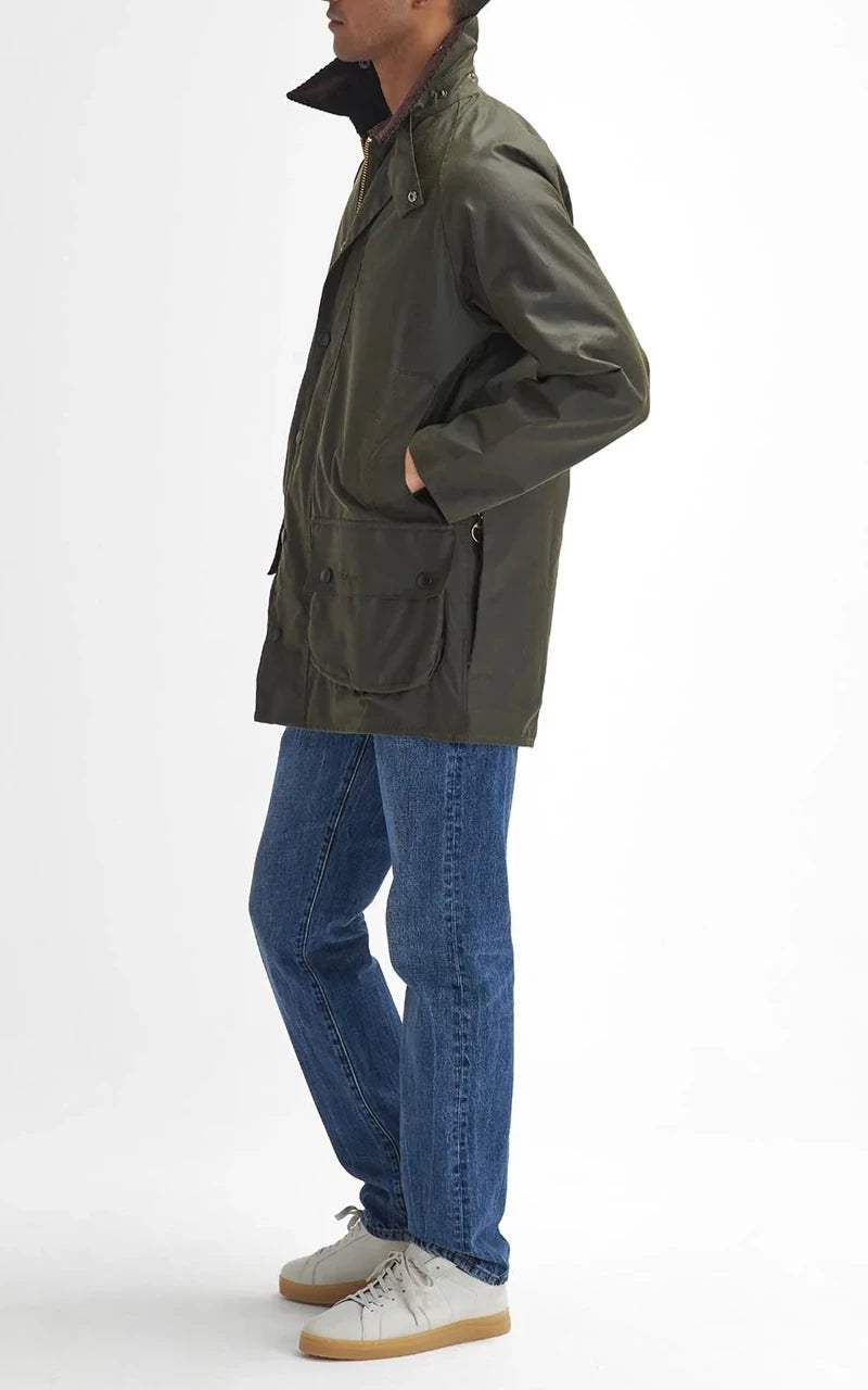 Barbour Beaufort Wax Jacket Archive Olive