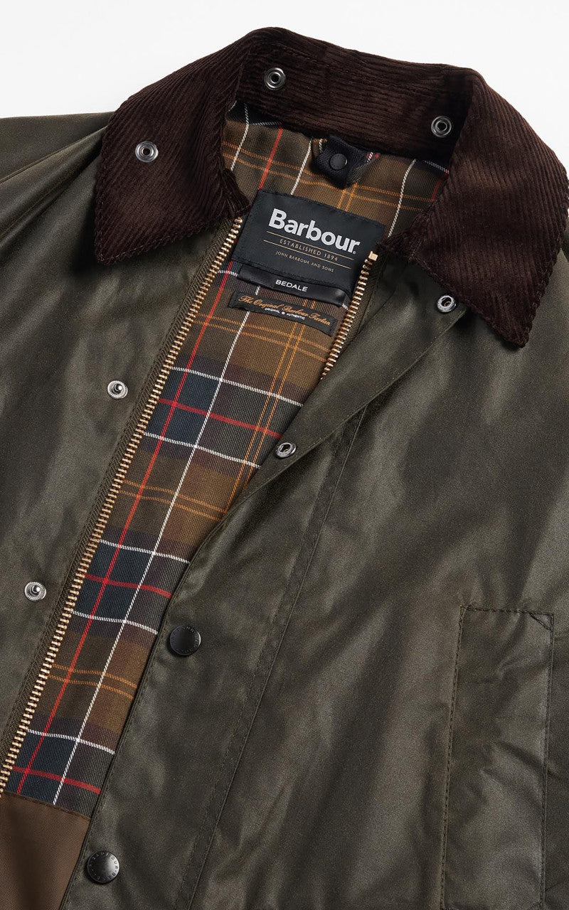 Barbour Bedale Wax Jacket Archive Olive