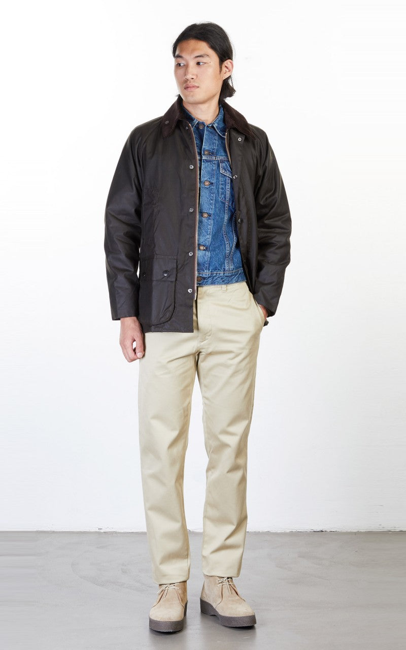 Barbour Ashby Wax Jacket Olive