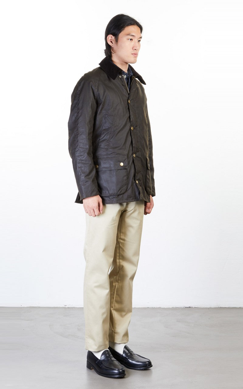 Barbour Ashby Wax Jacket Olive