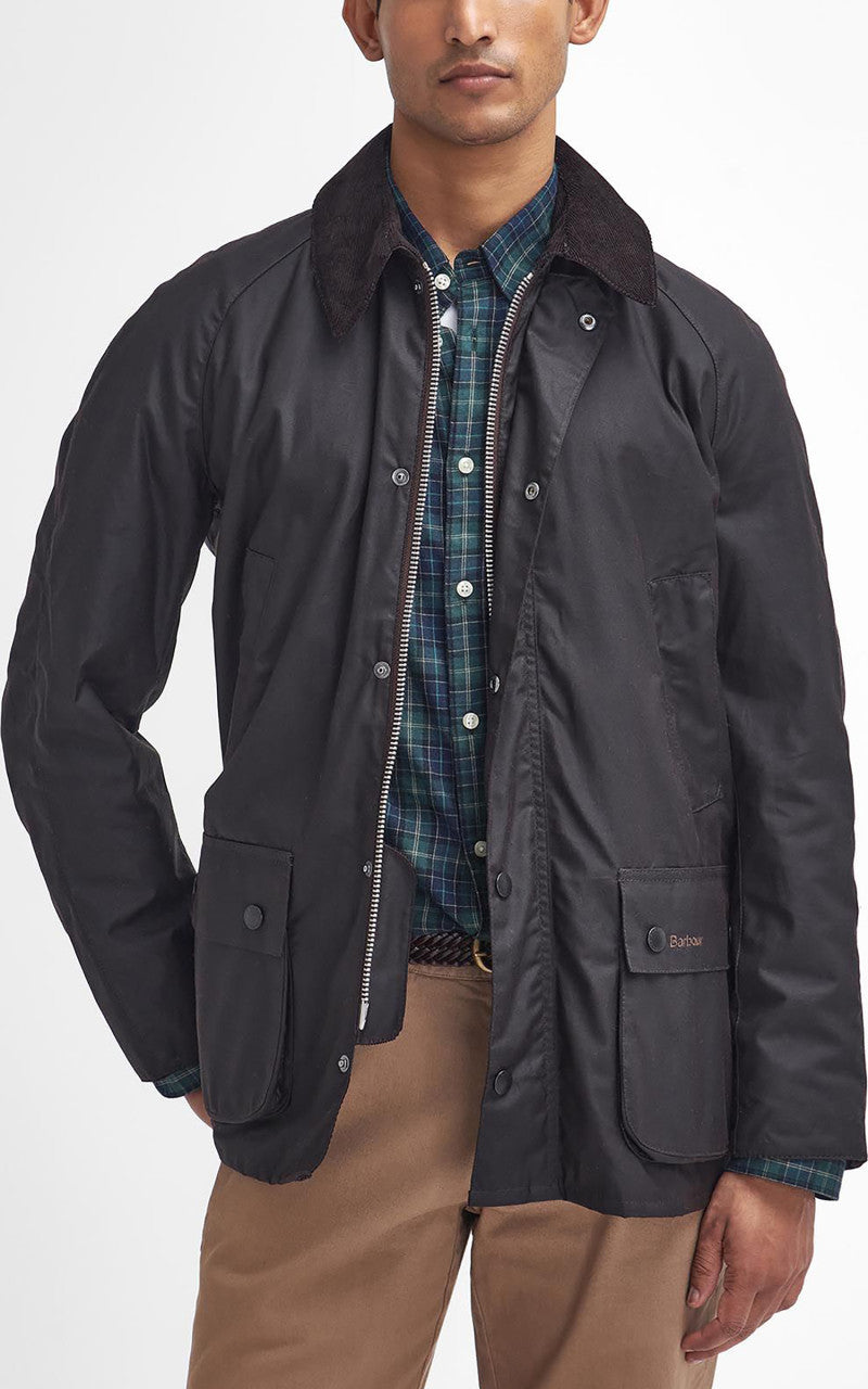 Barbour Ashby Wax Jacket Rustic