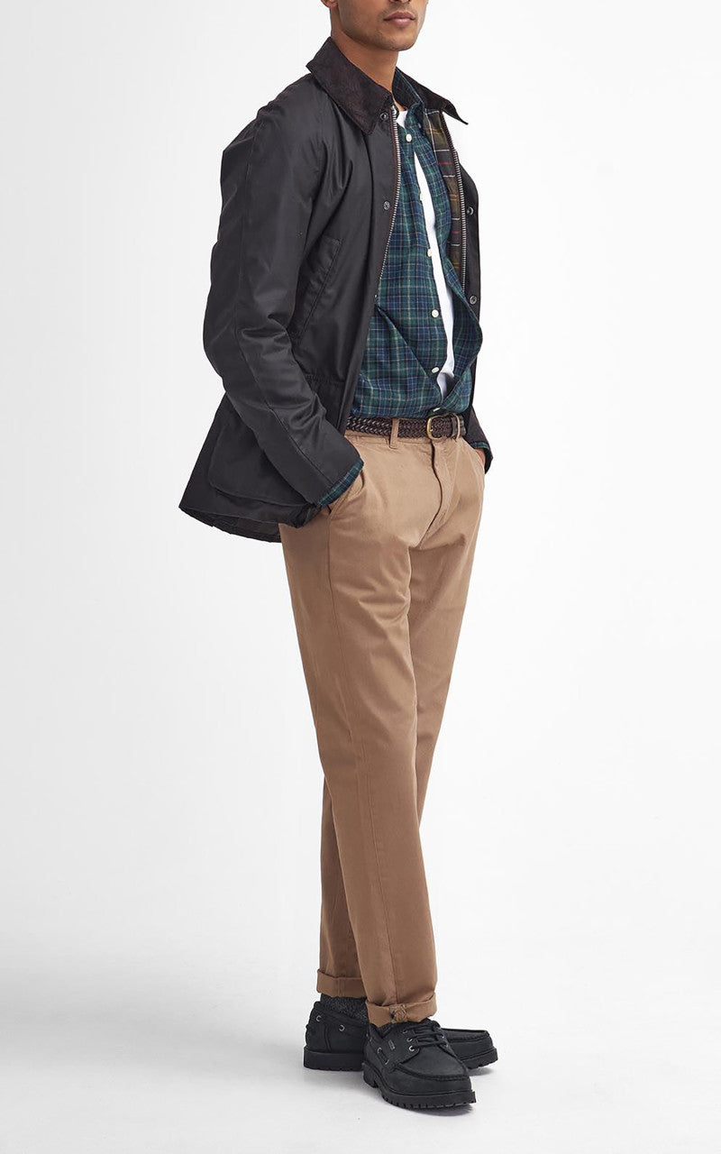 Barbour Ashby Wax Jacket Rustic