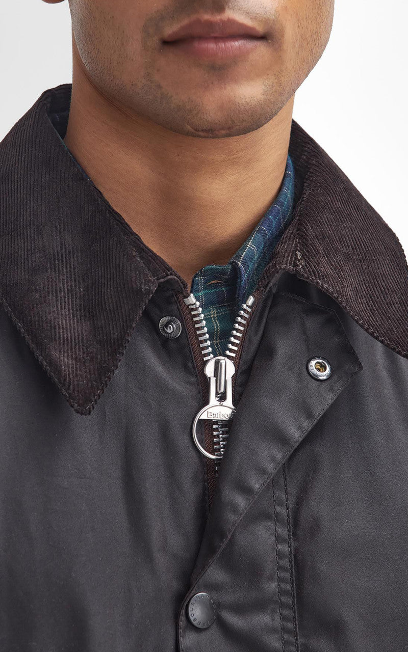 Barbour Ashby Wax Jacket Rustic