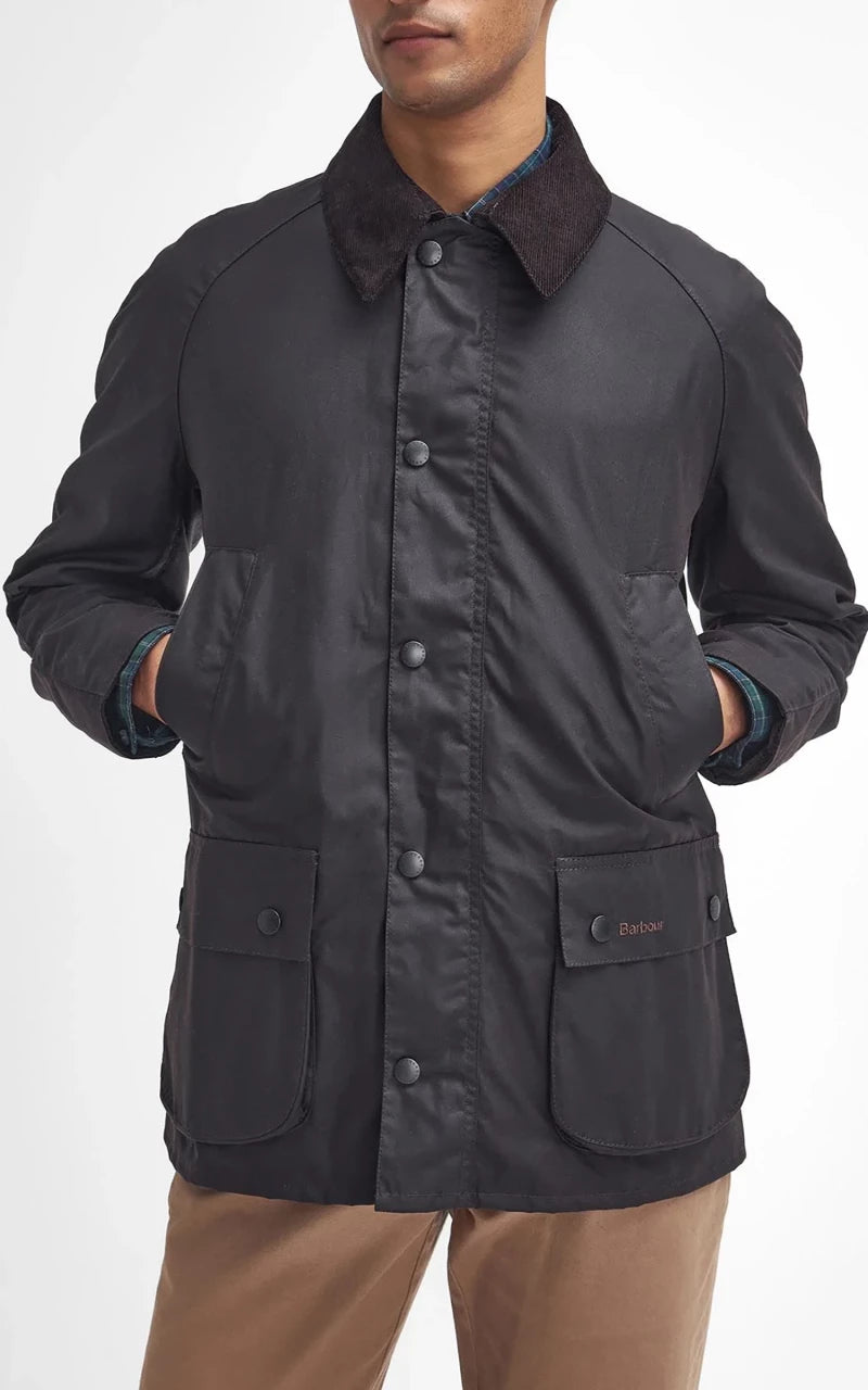 Barbour Ashby Wax Jacket Rustic