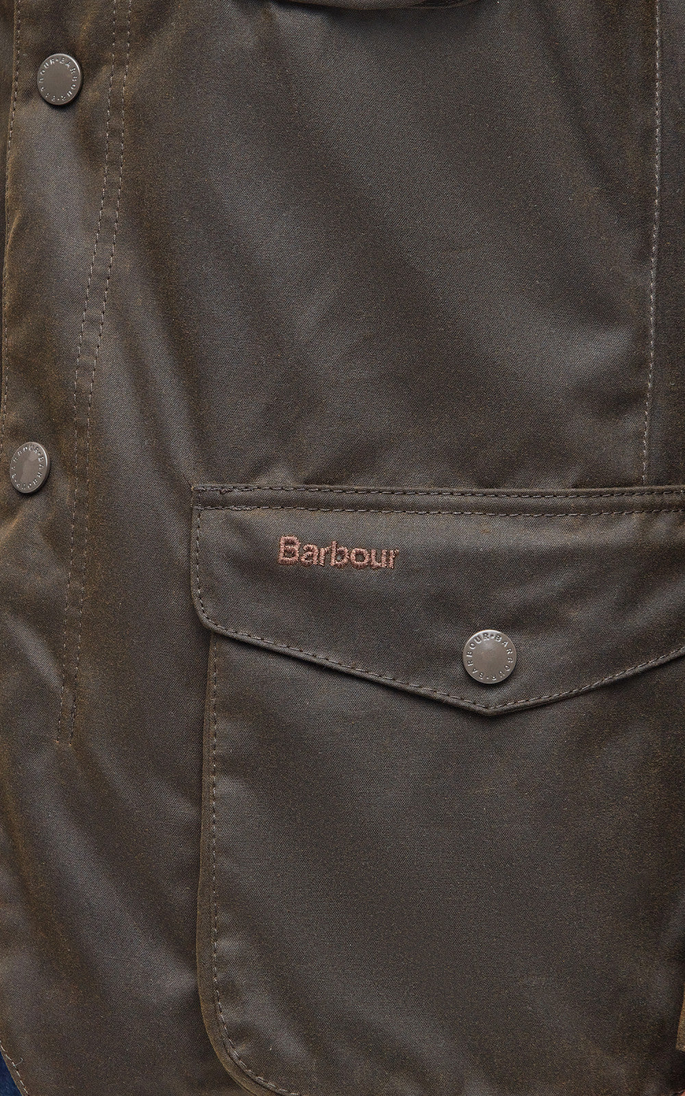 Barbour Ogston Wax Jacket Olive