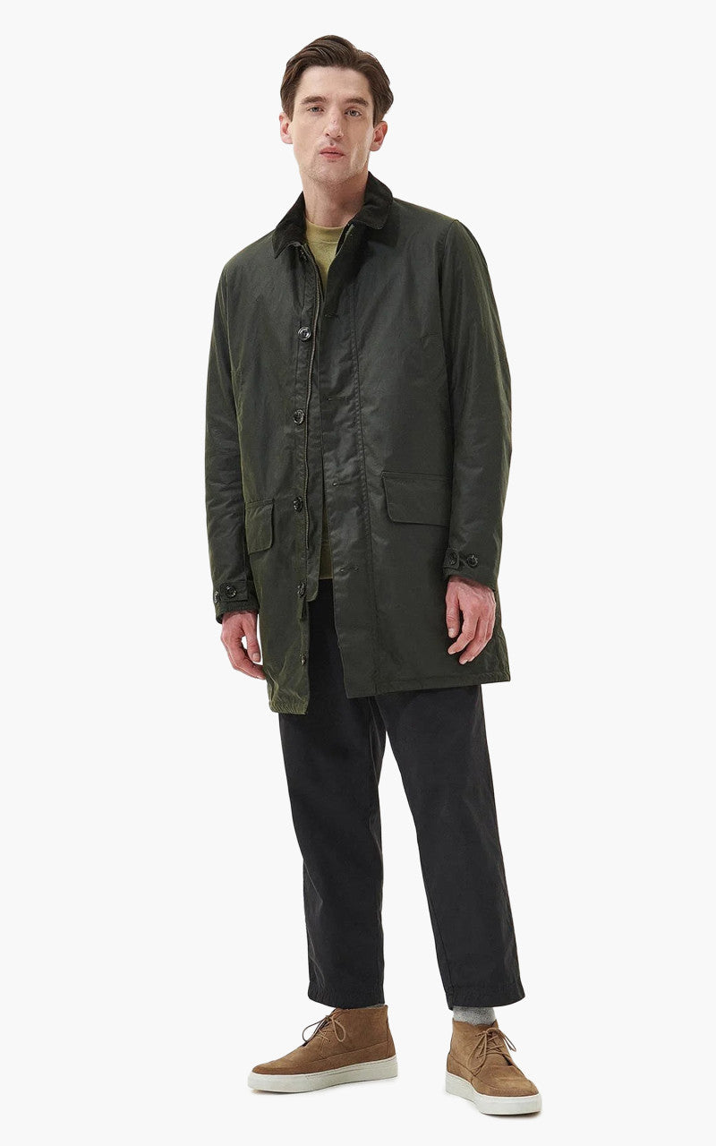 Barbour Wax Mac Fern/Forest Mist