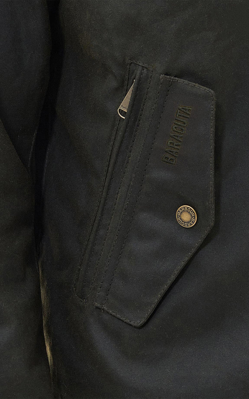 Barbour x Baracuta Brown Jacket Black
