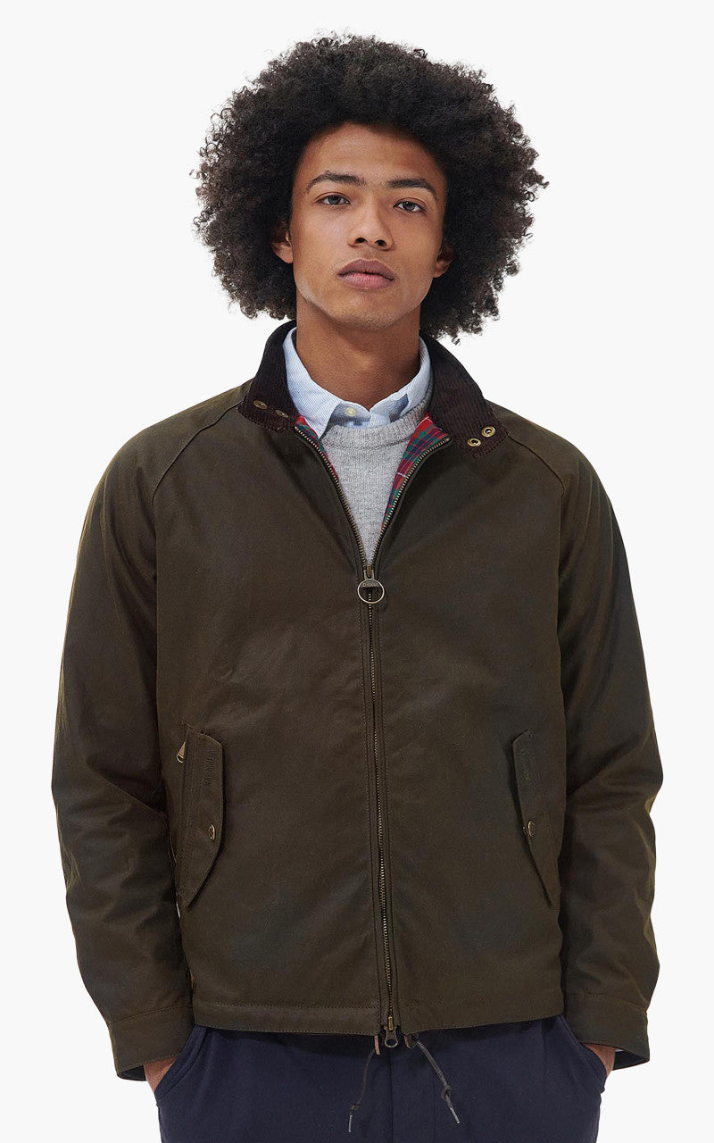 Barbour x Baracuta Brown Jacket Olive