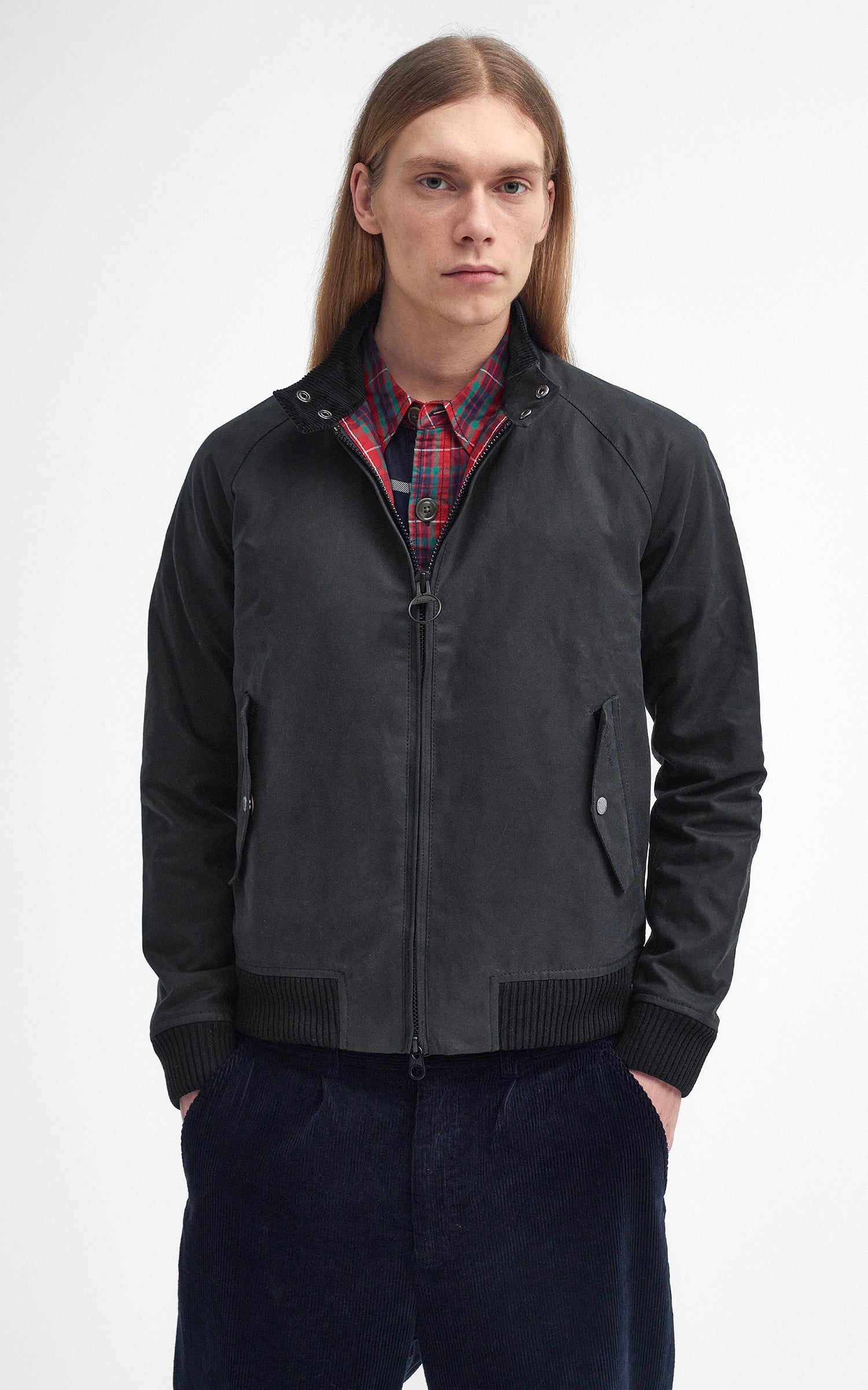 Barbour x Baracuta Porton Wax Jacket Black