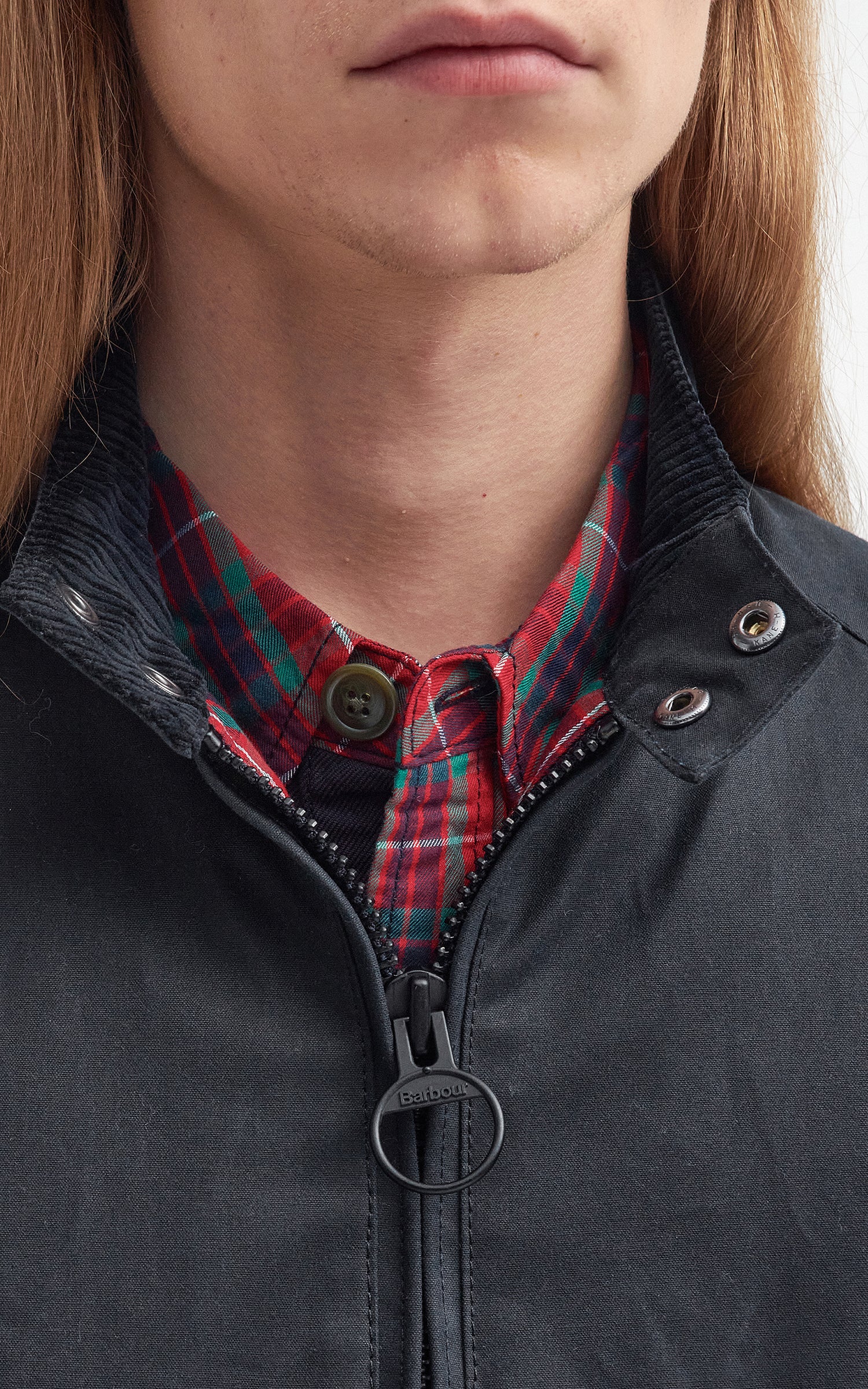 Barbour x Baracuta Porton Wax Jacket Black