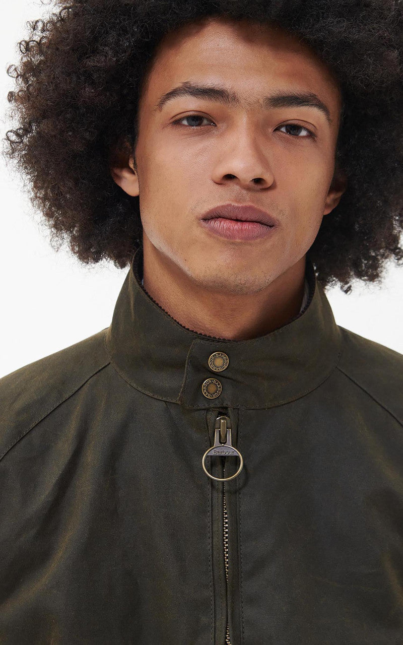 Barbour x Baracuta Porton Wax Jacket Olive
