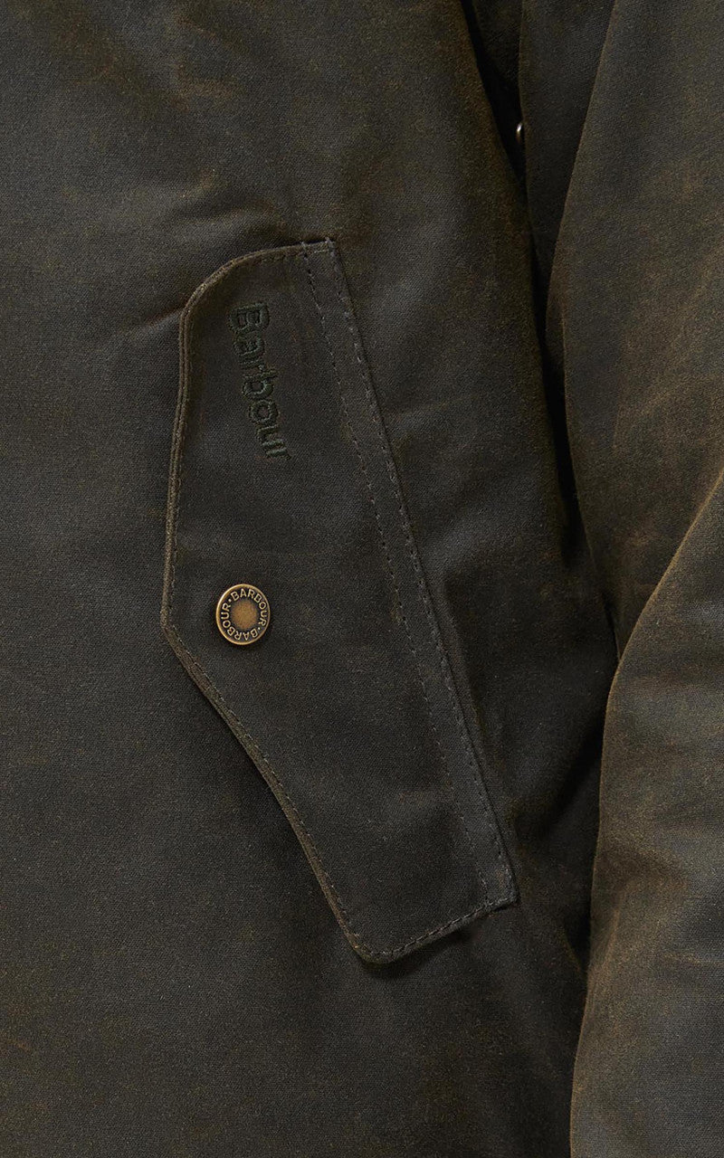 Barbour x Baracuta Porton Wax Jacket Olive