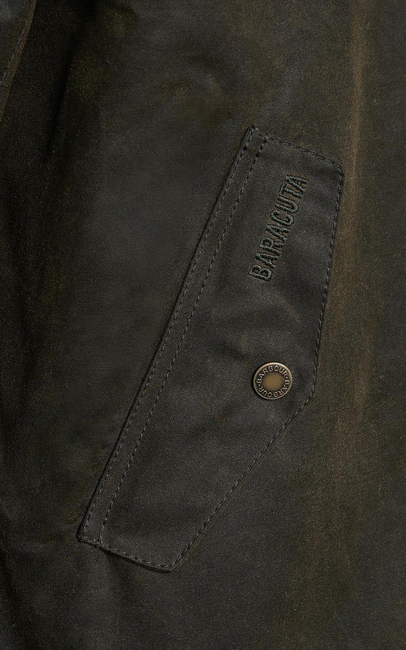 Barbour x Baracuta Porton Wax Jacket Olive