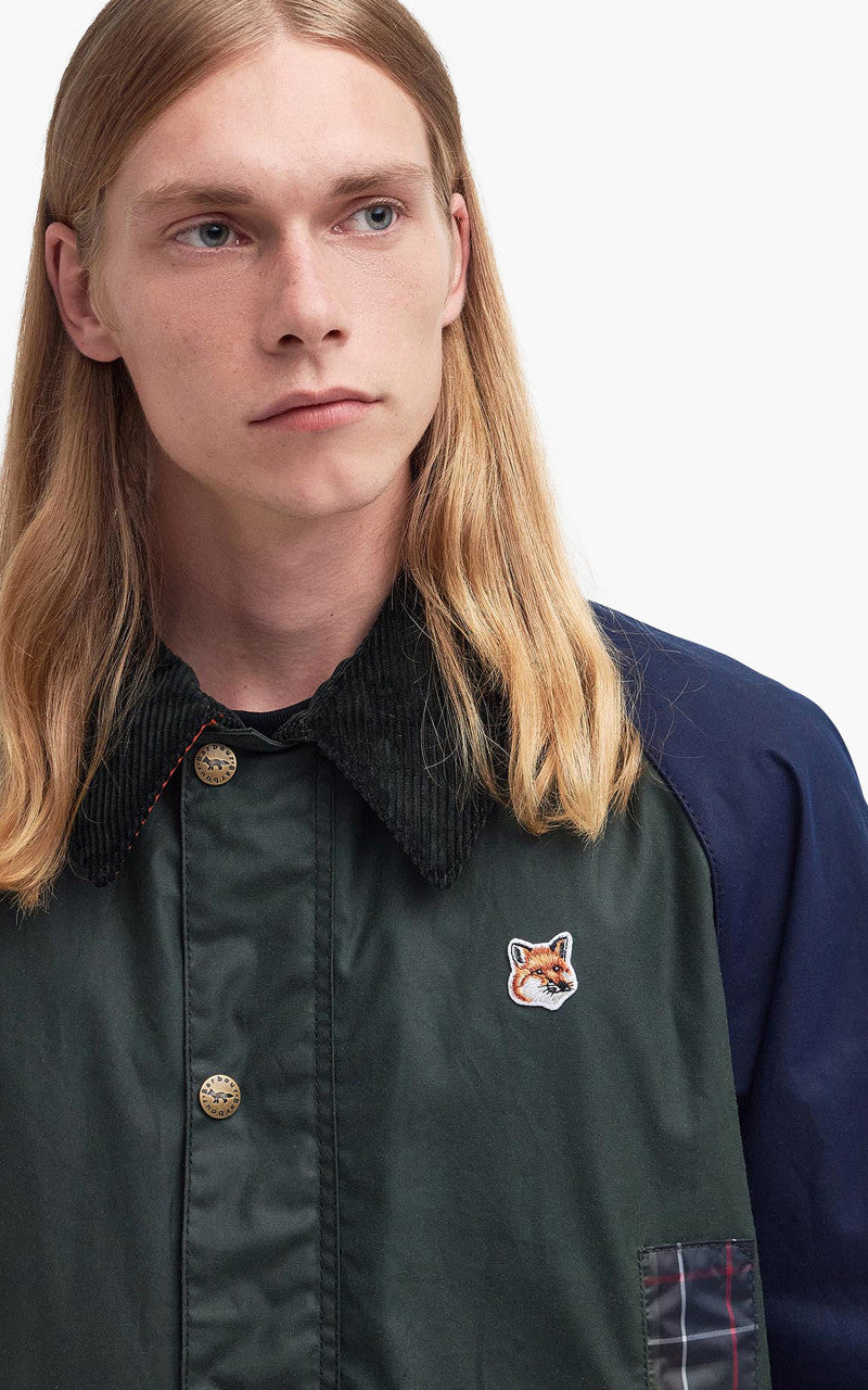 Barbour x Maison Kitsuné Beaufort MK Patch Duffle
