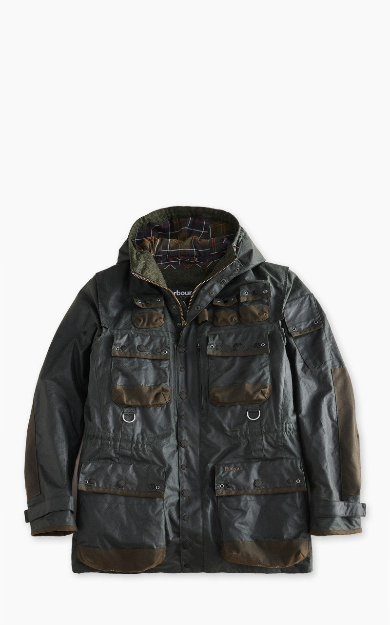Kato　BARBOUR × TOKITO Military Jacket Barbour x To Ki To Military Wax Jacket Sage